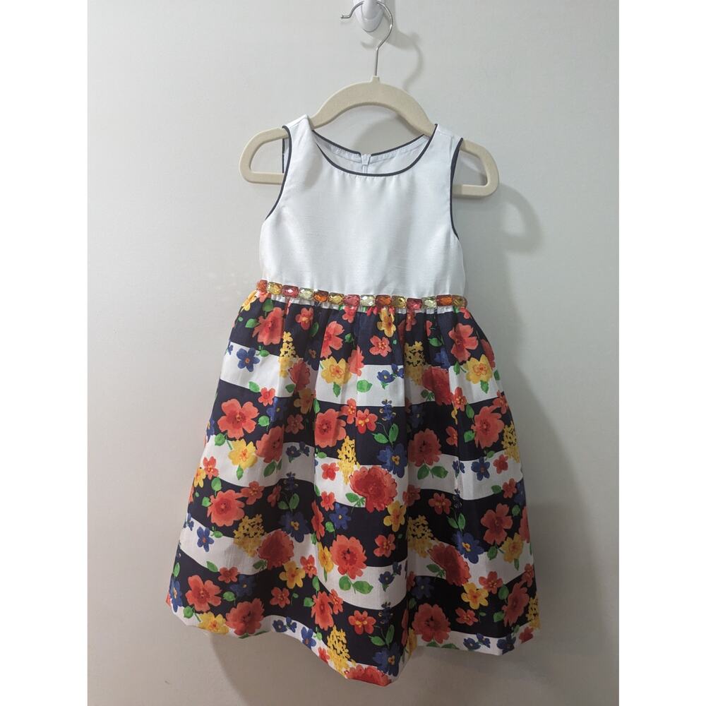 American Princess Floral Gem Formal Dress